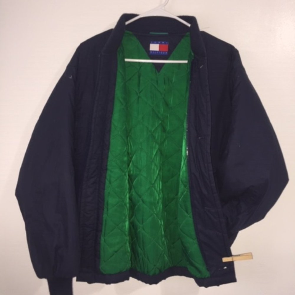 Mens Vintage Tommy Hilfiger Padded Jacket